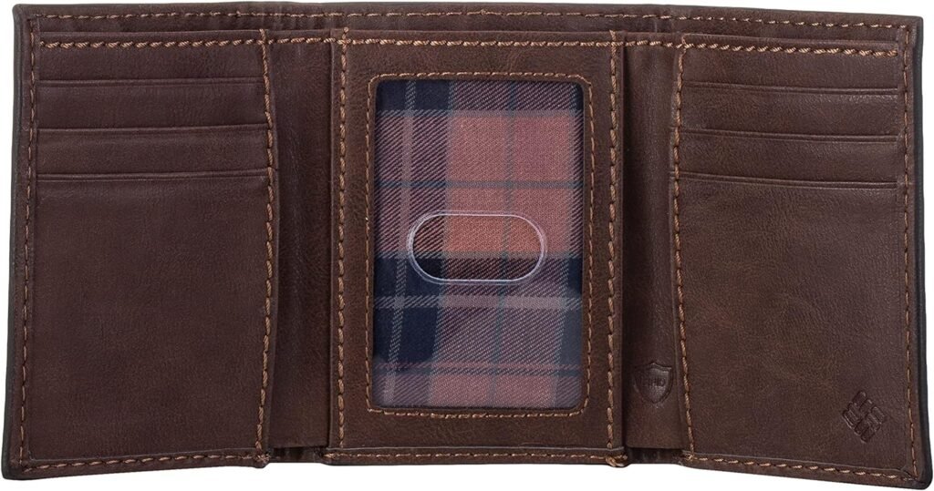 Columbia Mens RFID Trifold Wallet
