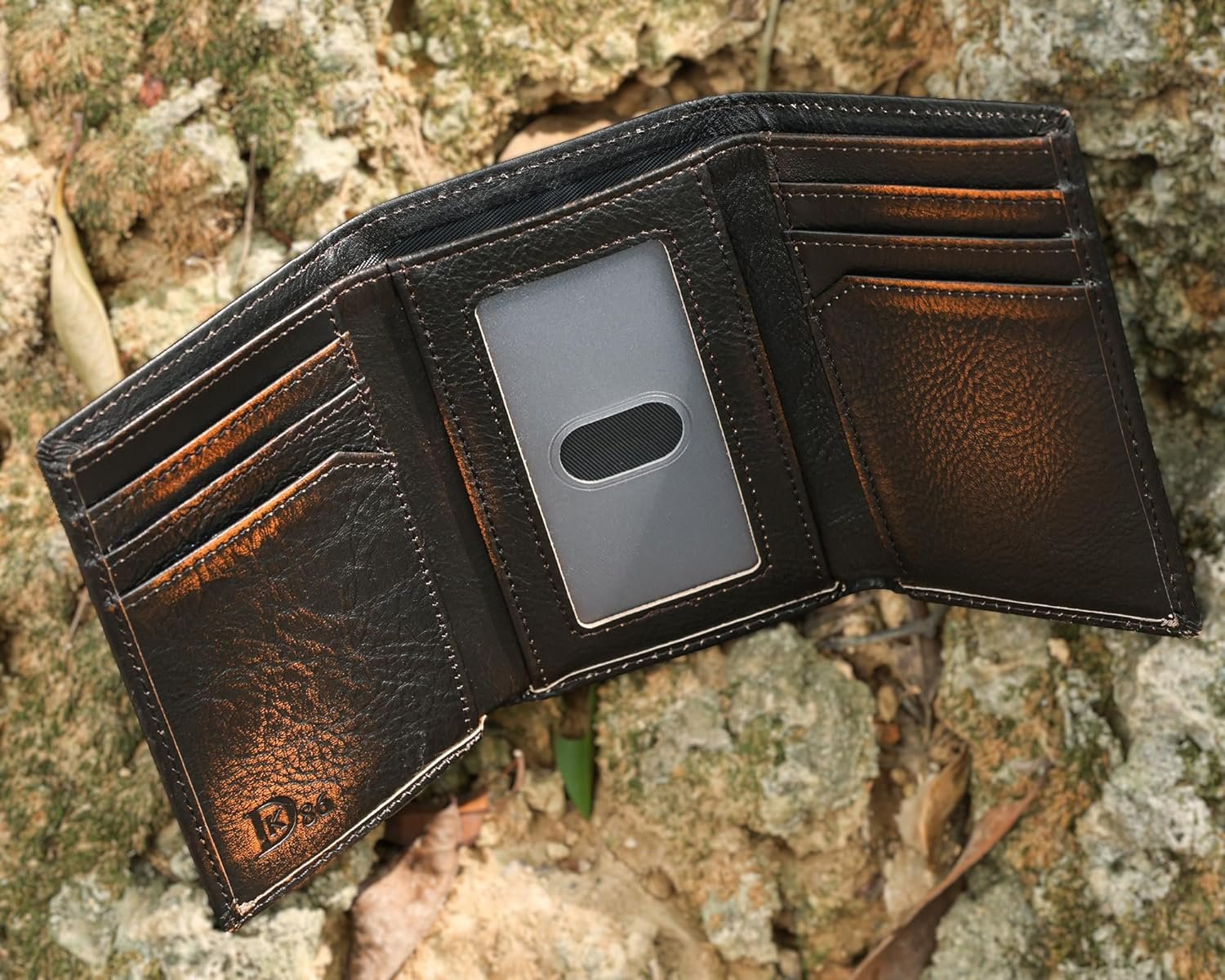 DK86 Deer Trifold Wallets Full Grain Leather Review