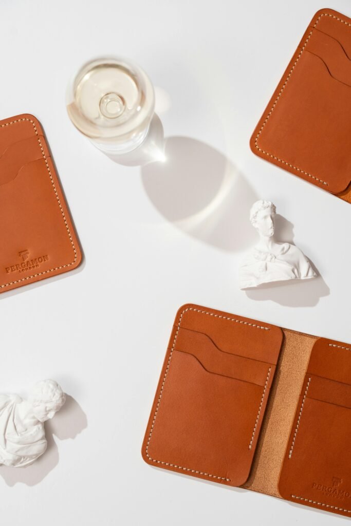 Affordable and Durable Vegan Leather Trifold Wallets